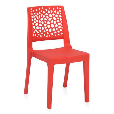 Nilkamal Nexus Bright Red Cafeteria Chair At Rs 1600 Nilkamal Plastic