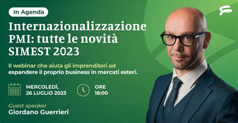 Bandi Simest 2023 Webinar le novità per l internazionalizzazione