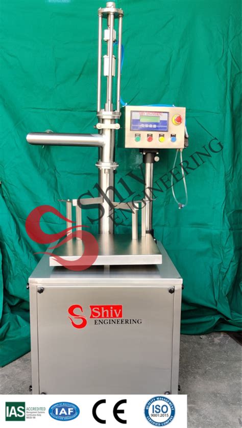 Electric Automatic Ghee Filling Machine In Ahmedabad SHIV ENGINEERING