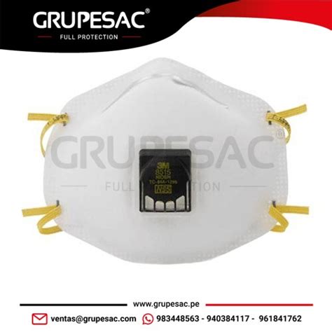 Mascarilla para Partículas de Soldadura 3M 8515 GRUPESAC PERÚ