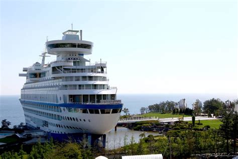 Sun Cruise Resort The Worlds First On Land Cruise Ship At Gangwon Do