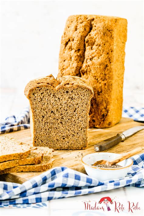 Mit Dem Eigenen Sauerteig Zum Saftigem Roggen Vollkornbrot Madam Rote