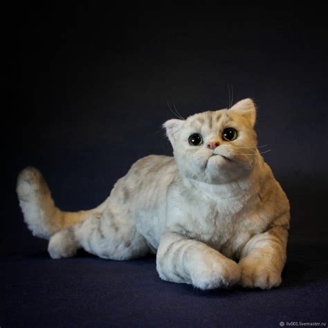 Реалистичная игрушка Британский Кот – заказать на Ярмарке Мастеров ...
