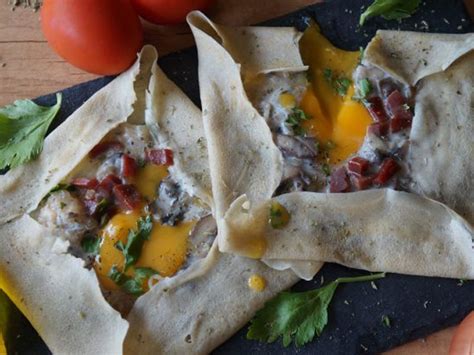 Galette bretonne con jamón Receta fácil para la cena