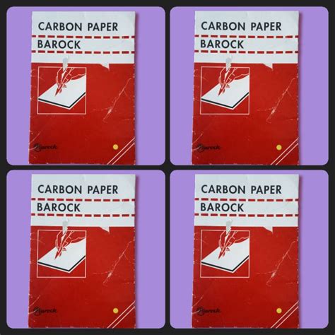 Jual Kertas Karbon Carbon Paper Jahit Merk Barock Karbon Jahit Harap