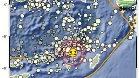 Gempa Terkini 54 M Guncang Maluku Tenggara Barat Kamis 22 Agustus 2024