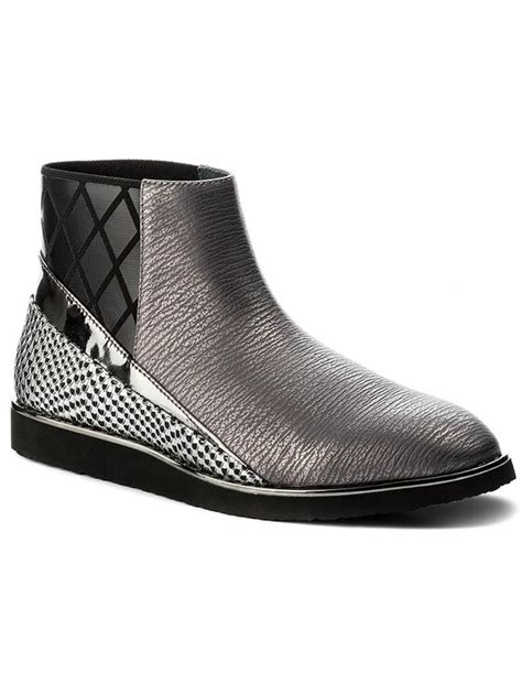 United Nude Stiefeletten Tommy Lee Silberfarben Modivo De