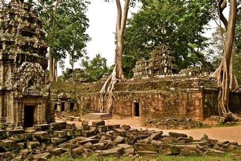 Ta Prohm Siem Reap Cambodia Aka Lara Croft Tomb Raider Temple