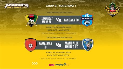 Bhayangkara Cup Presisi Grup A Bungoro Fc Vs Mrd Fc Youtube