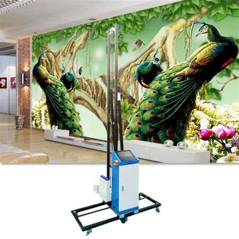 D D D Effect Vertical Wall Art Inkjet Printer Direct To Wall