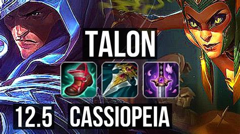 TALON Vs CASSIO MID 71 Winrate Legendary 13 2 4 EUW