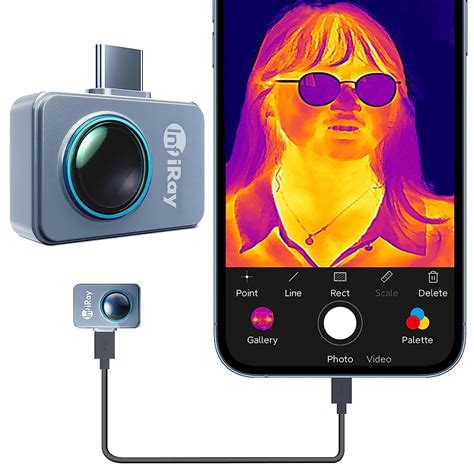 InfiRay P2 Pro Thermal Camera For Android 256x192 IR High Resolution