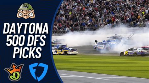 DAYTONA 500 NASCAR DRAFTKINGS AND FANDUEL DFS PICKS YouTube