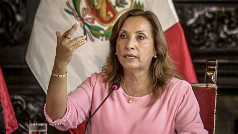 Fiscal A Peruana Inicia Diligencias Preliminares Contra Dina Boluarte