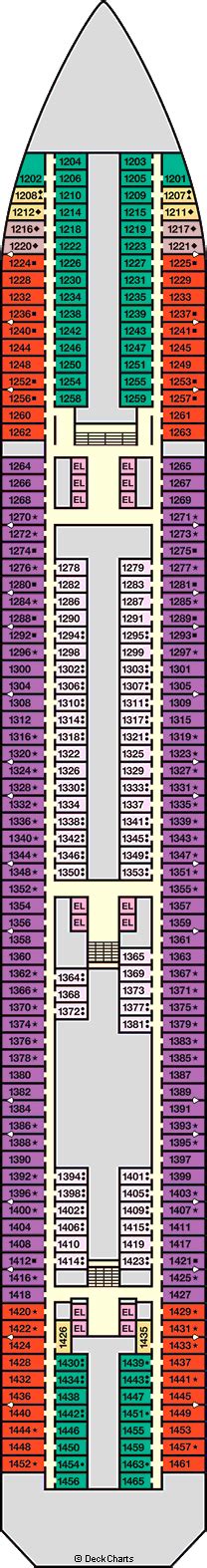 Carnival Glory Deck Plans Ship Layout Staterooms Map Cruise Critic