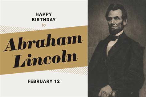 Abraham Lincoln’s Birthday - Joe Sosnowski