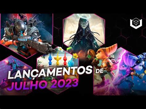 Lançamentos de games de JULHO 2023 Calendário VOXEL