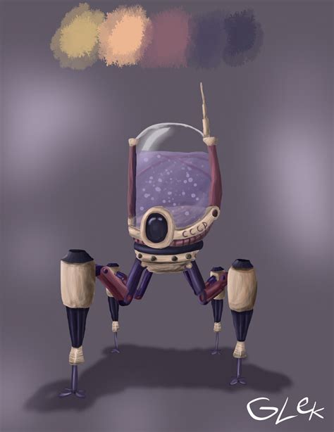 artstation water robot