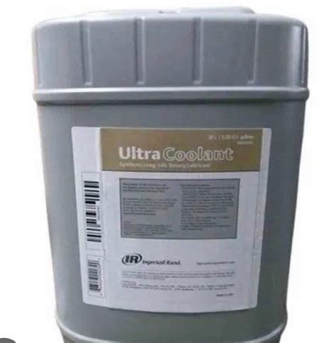 Rotary Screw Ultra Coolant IR 20litres And 5 Litres Ingersoll Rand