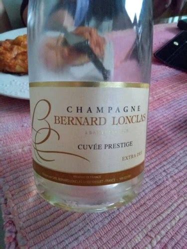 Bernard Lonclas Cuv E Prestige Extra Dry Champagne Vivino Us