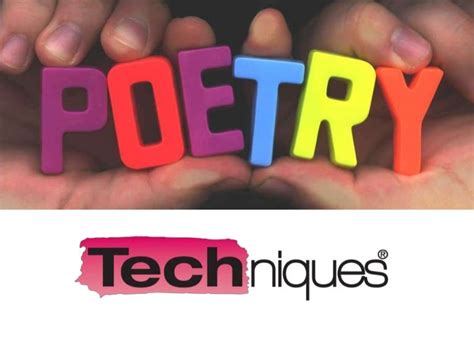 Poetry Techniques