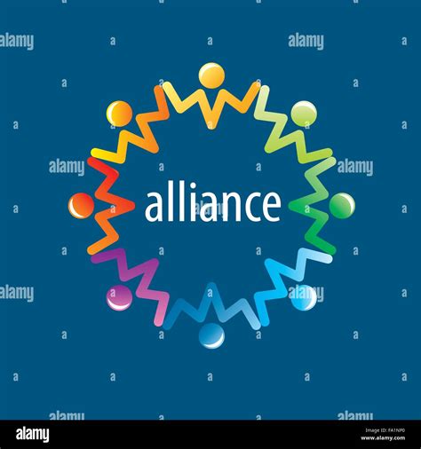 Human Alliance Logo Stock Vector Image And Art Alamy