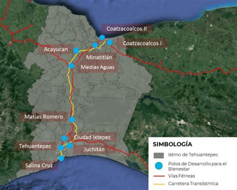 Interoceanic Corridor Of The Isthmus Of Tehuantepec With Investments