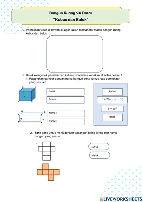 Detail Gambar Bangun Ruang Kubus Dan Balok Koleksi Nomer 33