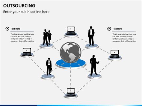 Outsourcing Powerpoint Template Sketchbubble