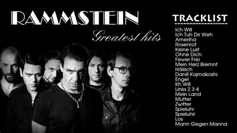 Rammstein Greatest Hits Playlist Rammstein Collection All Time