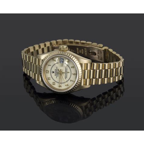 Reloj Rolex Lady Datejust President Oro Amarillo Se Ora Mm