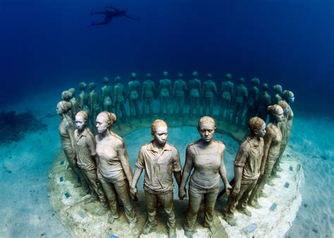 Museo Submarino de Cancún el arrecife artificial más grande del mundo