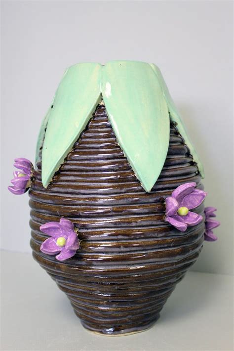 Coil Pot With Slab Details Crafty Pinterest Coil Pots And Pots