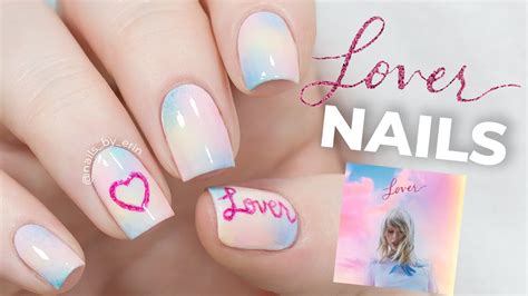 Lover Taylor Swift Nails Nailsbyerin Youtube