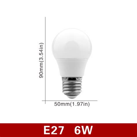 Got Liang Led Bulb E27 E14 20w 18w 15w 12w 9w 6w 3w Energy Saving Table