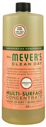 Mrs Meyer S Clean Day Multi Surface Concentrate Geranium Fl Oz