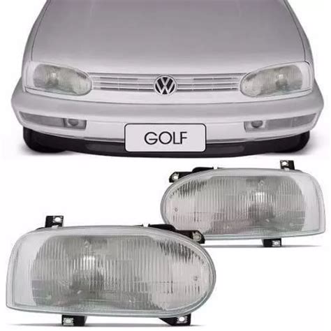 Farol Golf Mexicano 95 96 97 98 Glx Gti Antigo Foco Simples Frete grátis