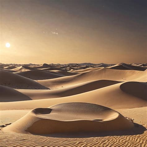 Premium Photo | The sahara desert in morocco