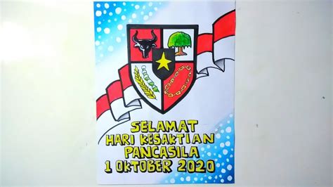 Poster Tema Hari Kesaktian Pancasila Poster Pancasila Youtube