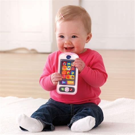 Rent Baby Gear INCLUDING VTech Touch and Swipe Baby Phone, Pink Pink Standard Packaging | BabyQuip