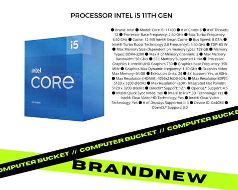 PROCESSOR INTEL i5 11TH GEN | Lazada PH