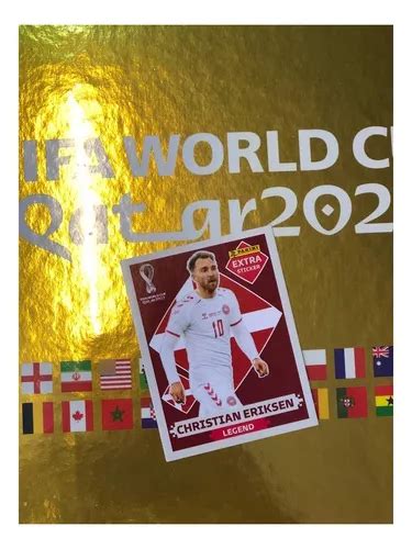 Figurinha Bordo Christian Eriksen Legend Rara Extra Sticker Venda Em