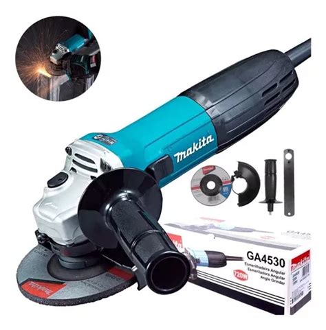 Esmerilhadeira Angular 4 1 2 720w Ga4530 Makita Parcelamento Sem Juros