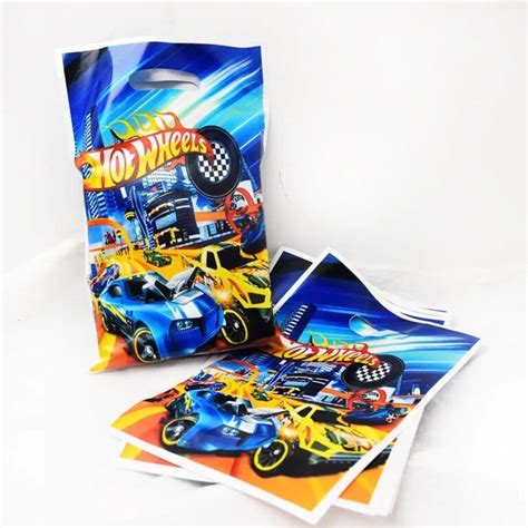 Bolsas Dulceras Unidades Para Cumplea Os Hotwheels Tu Fiesta A Un