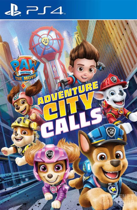 Paw Patrol The Movie Adventure City Calls Ps4