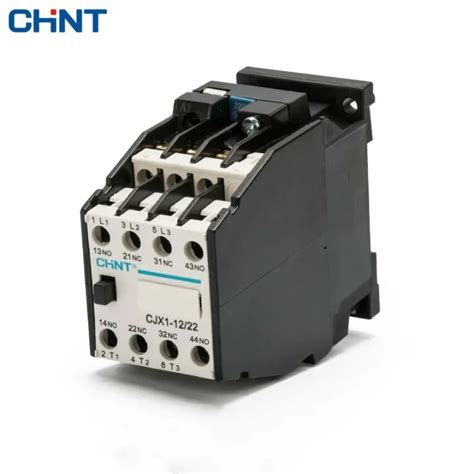 CHINT AC Contactor CJX1 12 22 3TB41 Rail Mount 380v 220v 110v 36v 24v