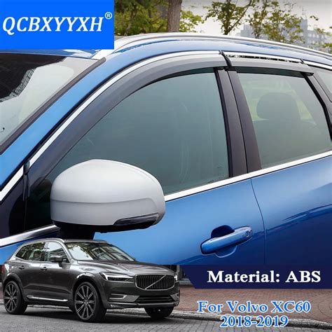 QCBXYYXH 4PCS Car Styling Awnings Shelters Window Visors Rain Eyebrow