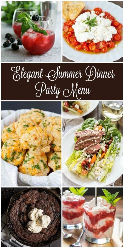 Summer Dinner Party Menus Neighborfood