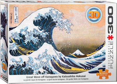 Great Wave Off Kanagawa Pieces Eurographics Puzzle Warehouse