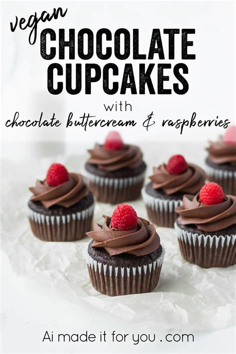 Vegan Chocolate Banana Cupcakes Recipe Delicious Cupcakes Recipes Vegan Dessert Recipes